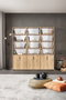 Hanah Home Estantería Evm 8302 Roble Zafiro